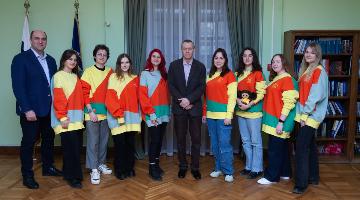 Руководство РГГУ встретилось с участниками Всемирного фестиваля молодежи