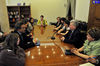 The Delegation Of French Bellevue Lyceum Visited RSUH