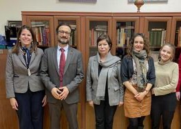 Delegation of the Embassy of Brazil visited RSUH with a working visit