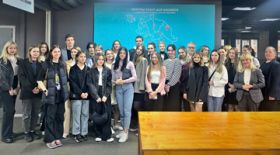 RSUH students visited the Center for Business Services "Small Business of Moscow"