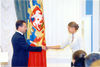An RSUH Student Congradulated By The President Of The Russian Federation