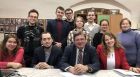 Participants of the Seminar at the Department of Auxiliary Historical Disciplines of RSUH discussed the history of Italian numismatics of the Renaissance