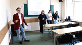 On April 20, a lecture and training session was held at RSUH as part of the "Antistress" project - "Who is a psychologist, psychiatrist and psychotherapist?
