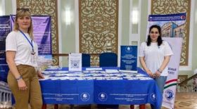 RSUH took part in the 21st International Exhibition-Fair “Russian-Belarusian Education. Tajikistan-2023"