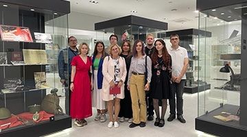 Студенты факультета архивоведения и документоведения посетили Мосархив в Новой Москве