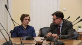 Conductor and educator Ivan Nikiforchin took part in a meeting of the Club of Young Historians of RSUH