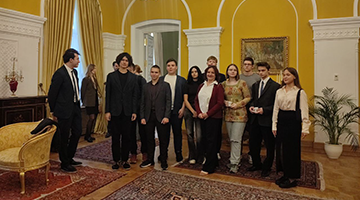 Visit of RSUH students to the Embassy of Brazil