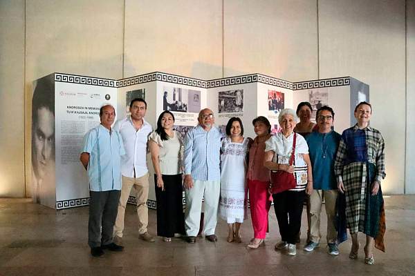 Открытие выставки «Юрий Кнорозов: дешифровка иероглифической письменности майя»