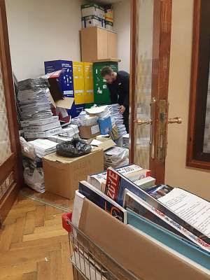 РГГУ участвует в проекте Всероссийских субботников: более 1200 кг макулатуры отправлено на переработку