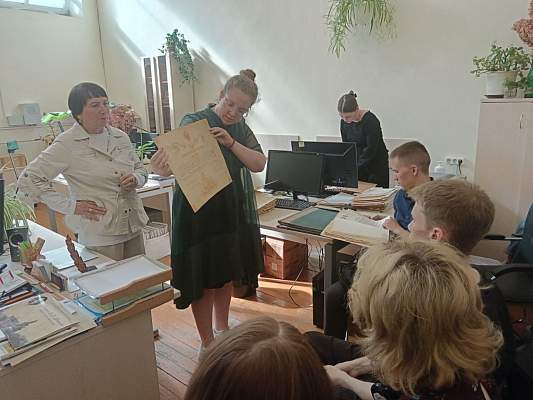 Студенты РГГУ побывали в архиве Московской государственной консерватории имени П. И. Чайковского