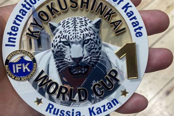 Тренер-преподаватель спортклуба «Грифон» Максим Гиття стал победителем Кубка мира по каратэ киокусинкай