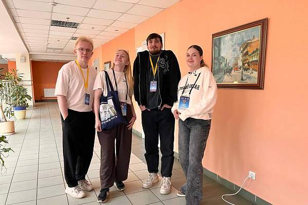 Студенты РГГУ на Всероссийской школе КВН