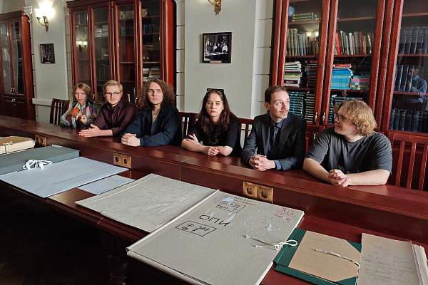 Студенты ФАД РГГУ посетили Отдел письменных источников ГИМ