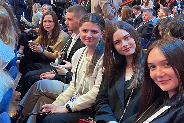 Студенты РГГУ посетили Всероссийский просветительский марафон «Знание. Первые»