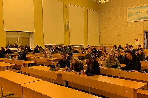 На факультете политологии РГГУ состоялся мастер-класс Александра Бырихина